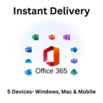 Office 365 Professional Plus – 5 Devices PC/MAC/Android